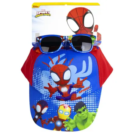 Spider-Man Spidey & Friends Súprava slnečných okuliarov a bejzbalovej čiapky produktová fotografia