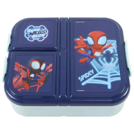 Spider-Man Spidey Glow Viackomorový obedár, box na sendviče produktová fotografia