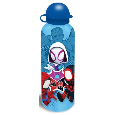 Spider-Man Tiny Hero hliníková fľaša na vodu s uzáverom s náustkom 500 ml produktová fotografia