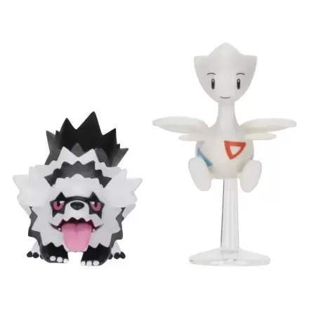 Pokémon Figure 2-Pack Galarian Zigzagoon & Togetic so stojanom 8 cm produktová fotografia