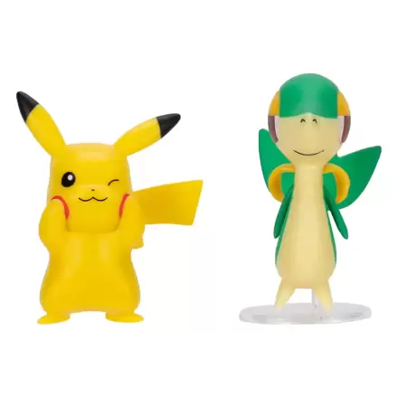 Pokémon Figúrka 2-Pack Snivy & Pikachu 8 cm produktová fotografia
