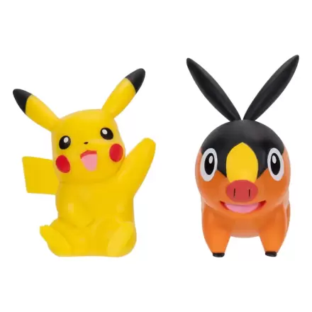 Pokémon figúrka 2-Pack Tepig & Pikachu 8 cm produktová fotografia