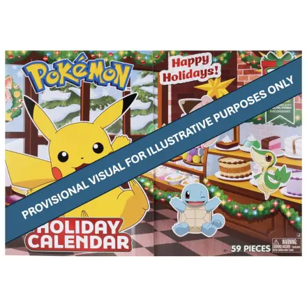 Pokémon Adventný kalendár 2026 produktová fotografia