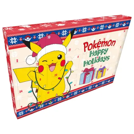 Pokemon adventný kalendár produktová fotografia
