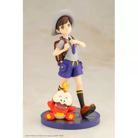 Pokémon ARTFXJ szobor 1/8 Florian s Fuecoco 20 cm termékfotója