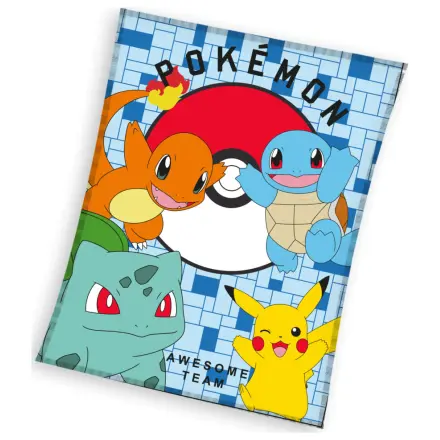 Pokémon Awesome flísová deka produktová fotografia
