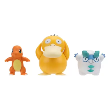 Pokémon Battle Figúrky Set 3-Pack Charmander #4, Galarian Darumaka, Psyduck 5 cm produktová fotografia