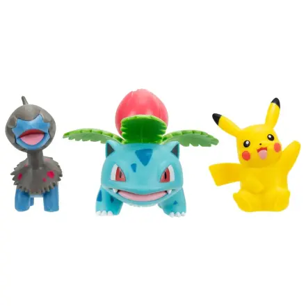 Pokémon Battle Figure Set akčné figúrky Pikachu, Deino a Ivysaur (balenie 3 kusov) produktová fotografia