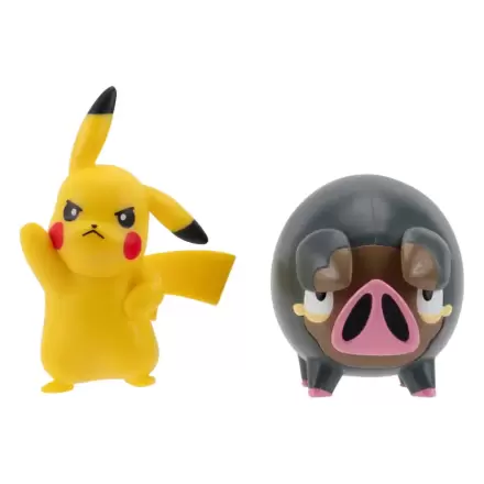 Pokémon Battle Figúrky sada figúrok 2-Pack Pikachu #5, Lechonk 5 cm produktová fotografia