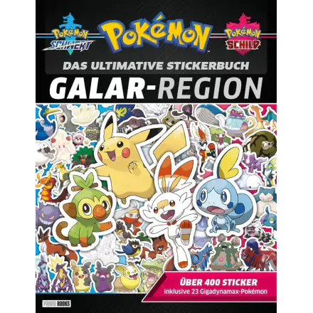 Pokémon Kniha Das ultimative Stickerbuch - Galar Region *German Version* produktová fotografia