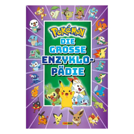 Pokémon Kniha Die große Enzyklopädie *German Version* produktová fotografia