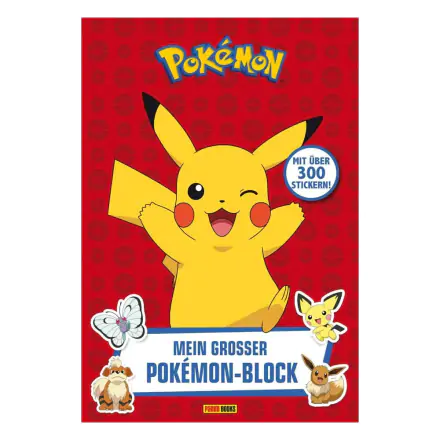 Pokémon Kniha Mein großer Pokémon-Block *German Version* produktová fotografia