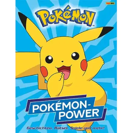 Pokémon Kniha Pokémon-Power - Geschichten, Rätsel, Spiele und mehr! *German Version* produktová fotografia