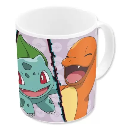 Pokémon hrnček Charmander, Bulbasaur, Squirtle, Pikachu 320 ml termékfotója