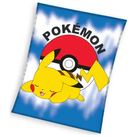 Pokemon Pikachu Sun flísová deka produktová fotografia