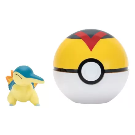 Pokémon Clip'n'Go Poké Balls Cyndaquil & Level Ball produktová fotografia