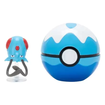 Pokémon Clip'n'Go Poké Loptičky Tentacool & Dive Ball produktová fotografia