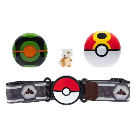 Pokémon Clip'n'Go Poké Ball opasok, sada Repeat Ball, Dusk Ball & Cubone produktová fotografia