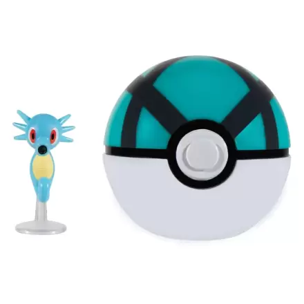 Pokémon Clip'n'Go Poké Loptičky Horsea & Net Ball produktová fotografia