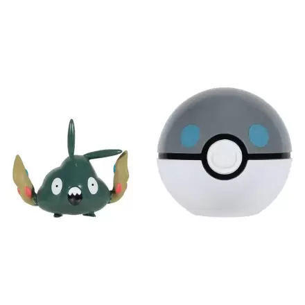 Pokémon Clip'n'Go Poké Balls Trubbish & Poké Ball produktová fotografia