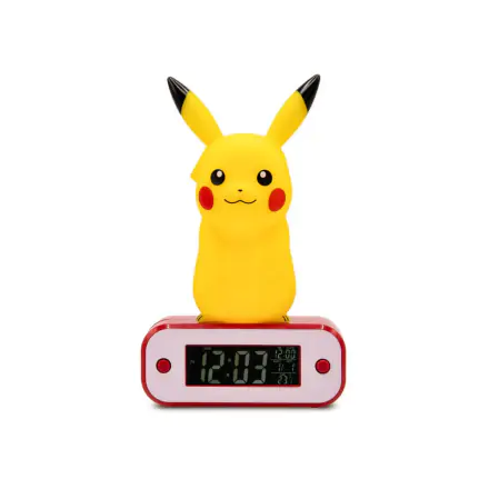 Pokémon Budík fénnyel Pikachu 18 cm termékfotója