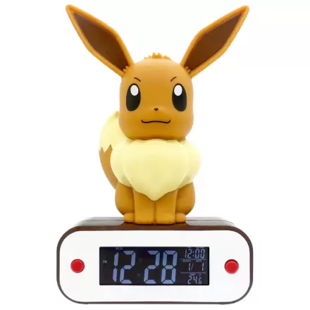 Pokémon Budík fényjelzéssel Evoli 22 cm termékfotója