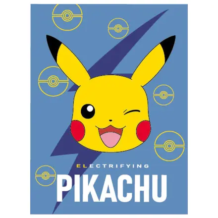 Pokémon Electrifying flísová deka produktová fotografia