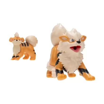 Pokemon: Evolution Select akčné figúrky 2-Pack Growlithe, Arcanine produktová fotografia