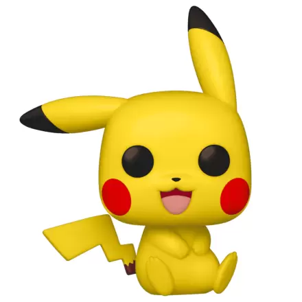 Pokémon Funko POP! Games vinylová figúrka Pikachu sediaci 9 cm produktová fotografia