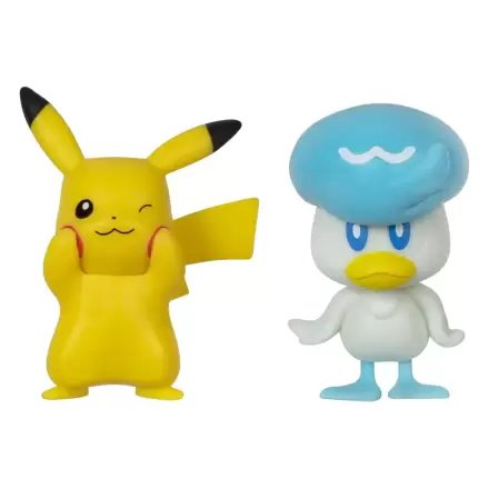 Pokémon Gen IX Battle Figure Pack Mini figúrka 2-Pack Pikachu & Quaxly 5 cm termékfotója