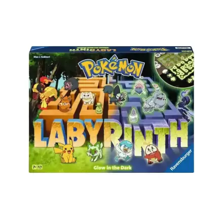 Spoločenská hra Pokémon Labyrinth Glow in the Dark termékfotója