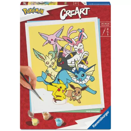 Pokemon Legendary adult CreArt Maliarska sada produktová fotografia