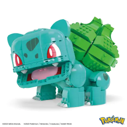 Pokémon Mega Construx Construction Set Jumbo Bulbasaur 17 cm termékfotója