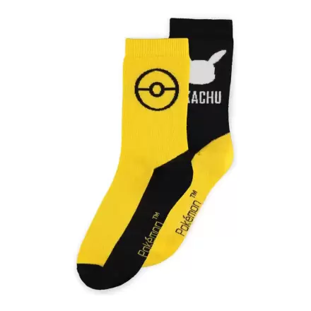 Pokémon Socks 2-Pack Pikachu 39-42 termékfotója