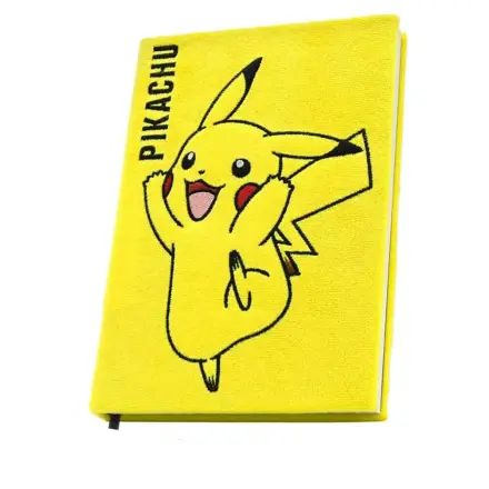 Pokémon Pikachu plyšový Notebook A5 produktová fotografia