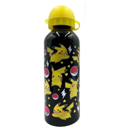 Pokémon Pikachu hliníková fľaša na vodu s pohárom na pitie 500 ml produktová fotografia