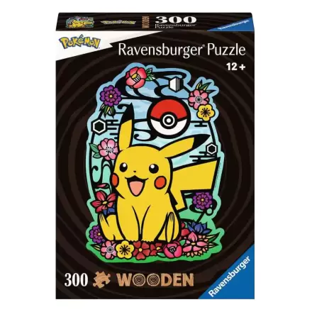 Pokémon DREVENÉ Puzzle Pikachu (300 kusov) termékfotója