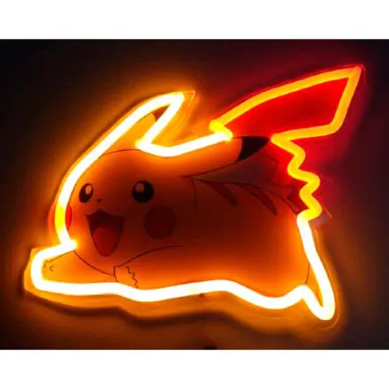 Pokémon LED stenska lampa svetlo Pikachu 22 cm termékfotója