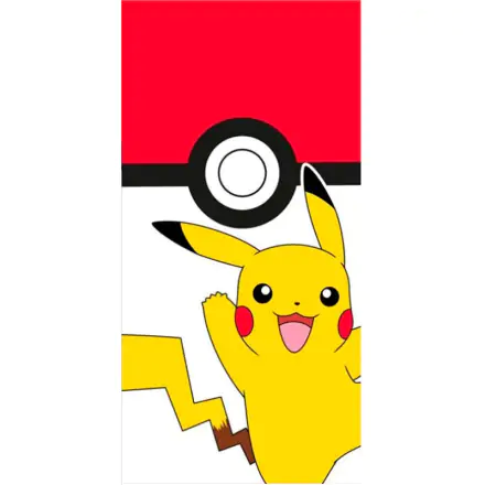 Plážová osuška Pokemon Pikachu Pokeball Bavlna termékfotója