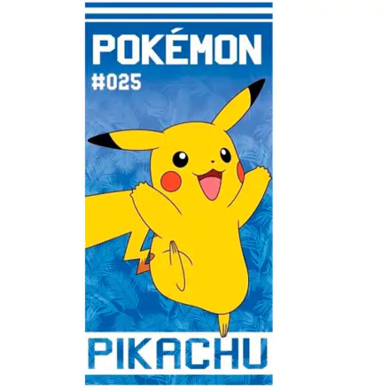 Pokémon Pikachu Plážová osuška bavlna termékfotója