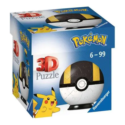 Pokémon 3D puzzle Pokéballs: Ultra Ball (54 kúskov) produktová fotografia