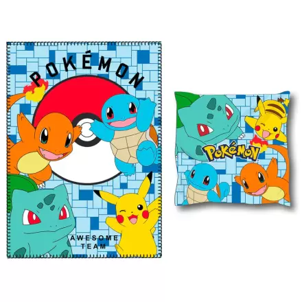 Prikrývka + vankúšik Pokemon Polar Set termékfotója