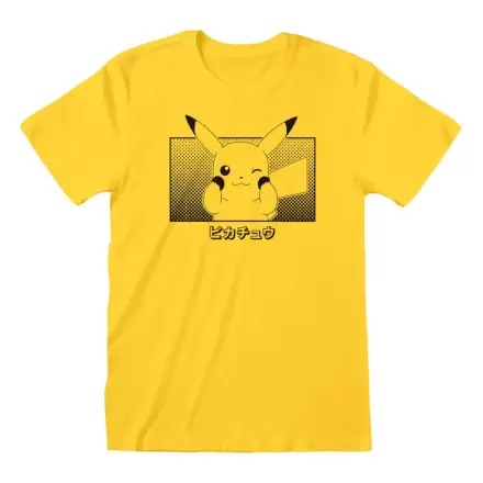 Pokémon Tričko Pikachu Katakana termékfotója