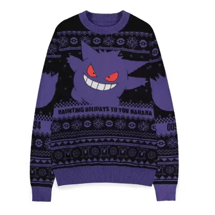 Pokémon Mikulášsky sveter Gengar termékfotója