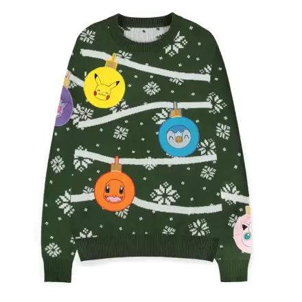 Pokémon Sweatshirt Vianočný sveter Vianočné gule termékfotója