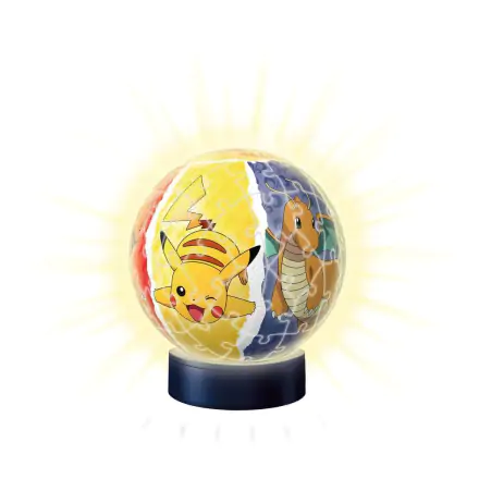 Pokémon 3D Puzzle Nočné svetlo Puzzle Ball (72 dielikov) produktová fotografia