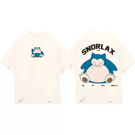 Pokemon tričko Snorlax Front & Back produktová fotografia