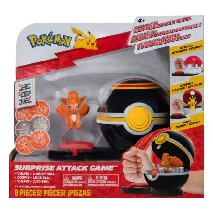 Pokémon Surprise Attack hra Vulpix s Luxury Ball produktová fotografia