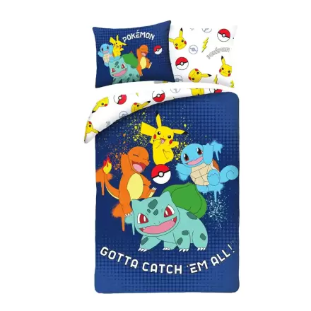 Pokémon Súprava obliečky na paplón Ver. 10 140 x 200 cm / 70 x 90 cm produktová fotografia