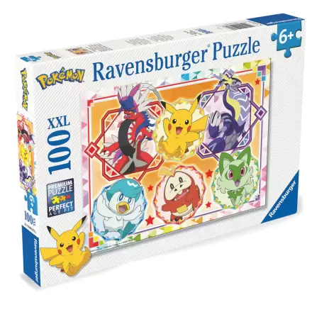 Pokemon XXL puzzle 100 dielikov produktová fotografia
